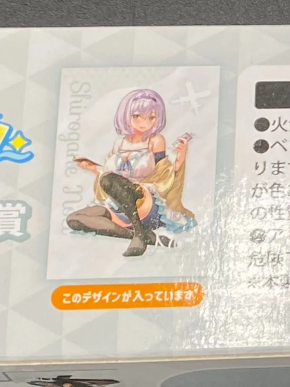Hololive Shirogane Noel Scroll 12 (Room Version) Kuji Hololife New